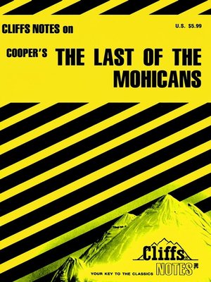 cover image of CliffsNotes on Copper's The Last of the Mohicans